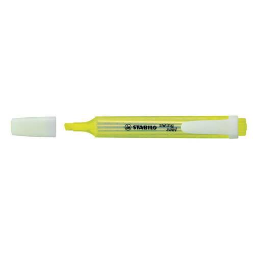 STABILO Swing Cool Textmarker, Highlighter, gelb, 1 Stück Artikelbild Secondary1 L