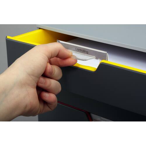 Durable Schubladenbox Varicolor, 10 Schubladen, grau Artikelbild Secondary5 L