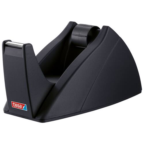 tesa® Tischabroller für 19mm Klebeband, schwarz, ohne Klebeband, 1 Stück Artikelbild Secondary1 L