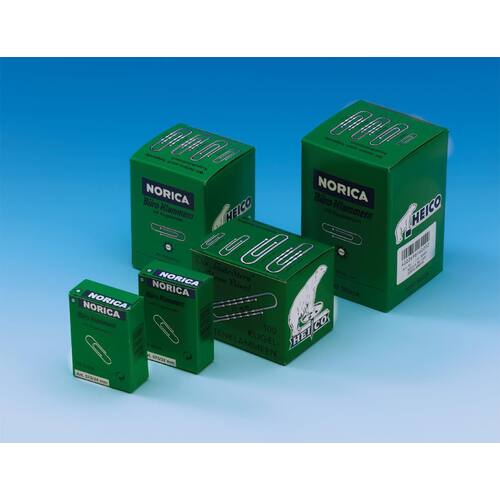 NORICA Büroklammern mit Kugelenden, silber, 24mm, 1000 Stück Artikelbild Secondary1 L