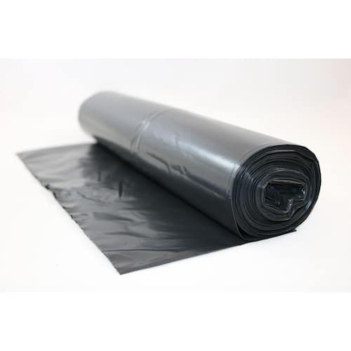 Plastsäck LLD 125L 50my svart produktfoto