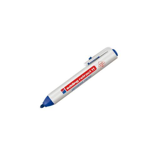 edding Permanentmarker Retract 11, blau, 1,5-3mm, 1 Stück Artikelbild Secondary1 L