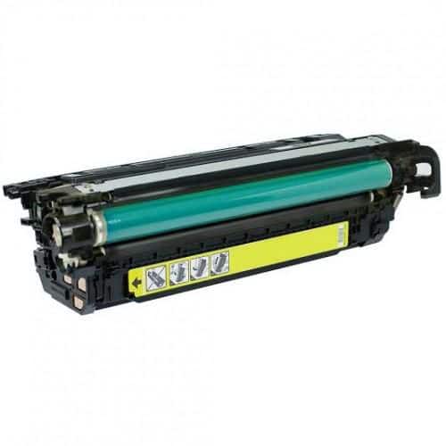 HP Original Toner, HP 648, CE262A, Gelb Artikelbild Secondary1 L