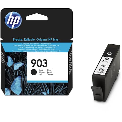 HP Bläckpatron 903, svart, singelförpackning, T6L99AE produktfoto Secondary1 L