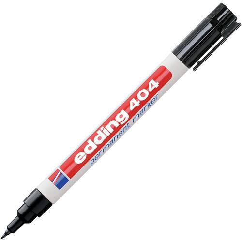 edding Permanent-Marker 404, Rundspitze, Schwarz Artikelbild