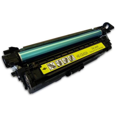 HP Original Toner HP507, CA402A, gelb, 1 Stück Artikelbild Secondary1 L