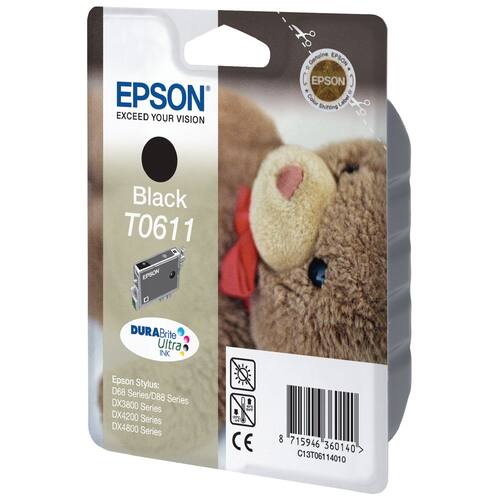 Epson Original Tintenpatrone T06114010, Schwarz Artikelbild Secondary1 L