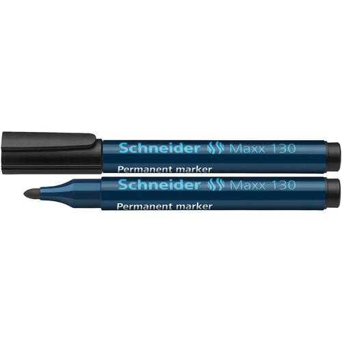 SCHNEIDER Permanent-Marker 130 Rundspitze 1-3 mm Schwarz Artikelbild Secondary1 L