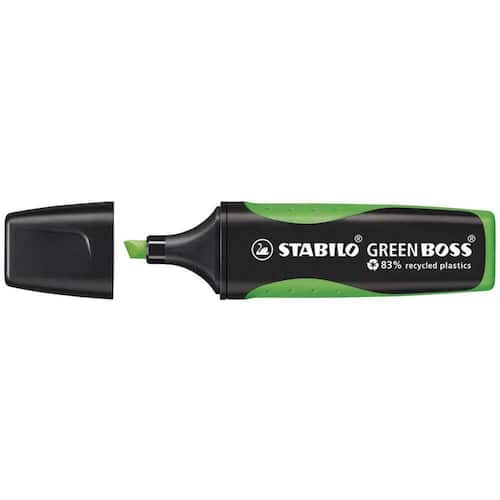 STABILO Textmarker Green Boss, Leuchtmarker, Leuchtstift, orange, 2-5mm, Keilspitze, 1 Stück Artikelbild Secondary1 L