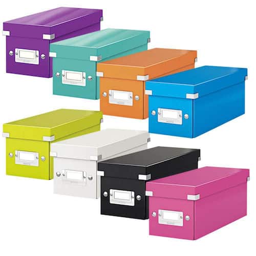 Leitz Click & Store WOW Aufbewahrungs- und Transportbox, Archivbox, A3, 369x200x482mm, schwarz, 1 Stück Artikelbild Secondary6 L