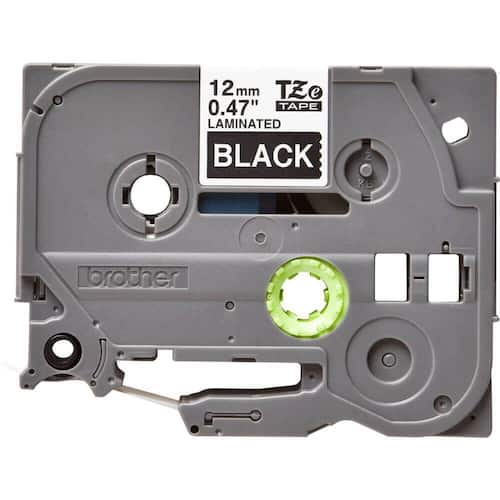 Brother Tape TZE335 12mm vit på svart produktfoto Secondary1 L
