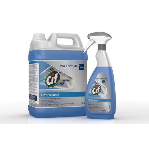 Cif Professional Glasreiniger Fenster & Glas, 1 Sprühflasche 750 ml Artikelbild Secondary2 L