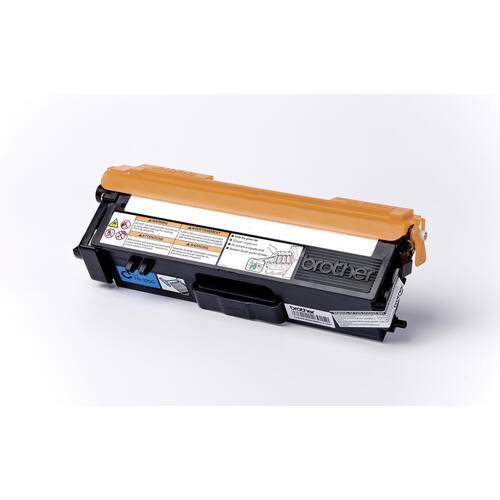 Brother Original Toner TN-320C, Lasertoner, Tonerkartusche, cyan, 1 Stück Artikelbild Secondary1 L