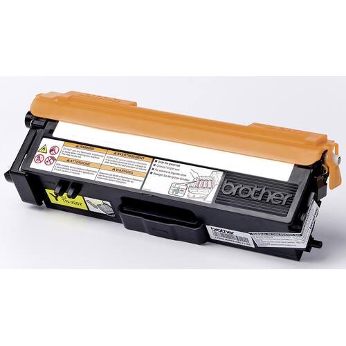 Brother Original Toner TN-320Y, Lasertoner, Tonerkartusche, gelb, 1 Stück Artikelbild Secondary2 L