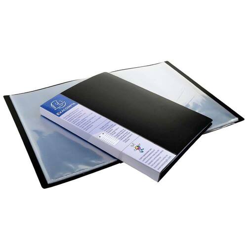 Exacompta Sichtbuch up-line, PP, 20 Hüllen, A4, schwarz, 1 Stück Artikelbild Secondary1 L