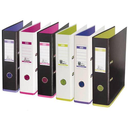 Elba Ordner myColour, PP, A4, 80 mm, weiß/pink Artikelbild Secondary1 L