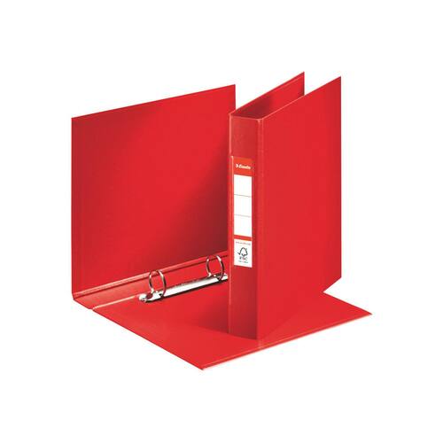 Esselte Ringbuch, Ringmappe, 2 Ringe, 25mm, rot, A5, 1 Stück Artikelbild Secondary2 L