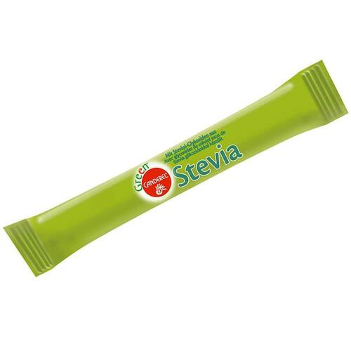 Canderel Green Stevia Sticks, Süßungsmittel im Spenderkarton, 250 Stück, 1 Packung Artikelbild Secondary1 L