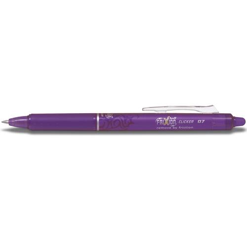 Pilot Tintenroller FriXion Clicker 0.7, radierbare Tinte, 0,4mm, violett, 1 Stück Artikelbild Secondary2 L