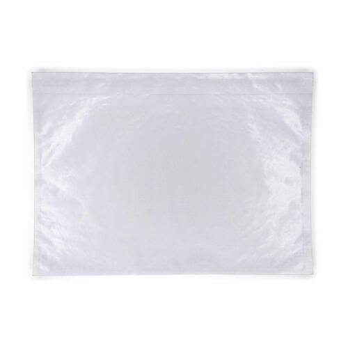 docuFIX® Dokumententasche aus Pergamin, ohne Druck, 228x162mm, weiß/transparent, 1000 Stück Artikelbild