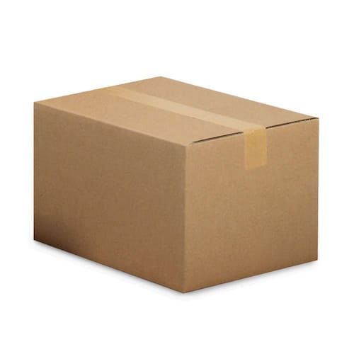Pressel Faltkarton, 1-wellig, Versandkarton, Faltschachtel, 200x100x100mm, Braun, 25 Stück Artikelbild