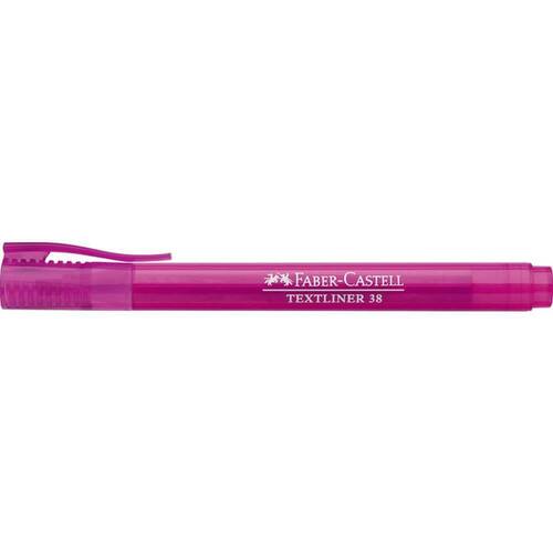 Faber-Castell Textliner 38, 1577, Textmarker, Highlighter, Leuchtmarker, pink, 10 Stück Artikelbild Secondary2 L