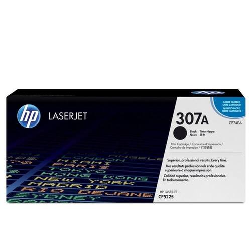 HP Original Toner, HP 307A, CE740A, Schwarz Artikelbild