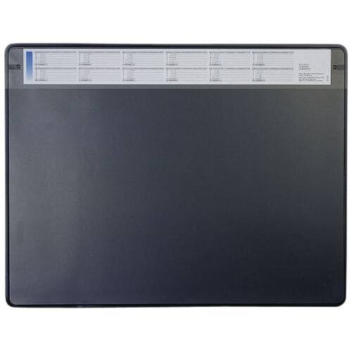 Läufer Schreibunterlage Durella Soft, Tischauflage, schwarz, 50x65cm, mit Folie, 1 Stück Artikelbild Secondary1 L