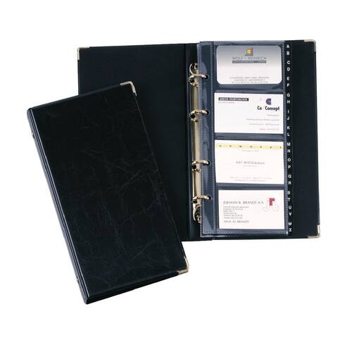 Durable Visifix ® economy, Visitenkartenringbuch, 200 Karten Artikelbild Secondary1 L