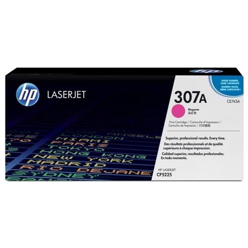 HP Original Toner, HP 307A, CE743A, Magenta Artikelbild