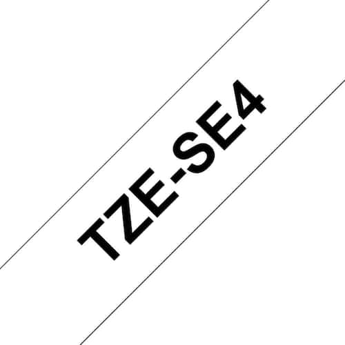 Brother Schriftband für P-Touch, 18 mm, Sicherheitsband/Schwarz - TZE-SE4 Artikelbild Secondary1 L