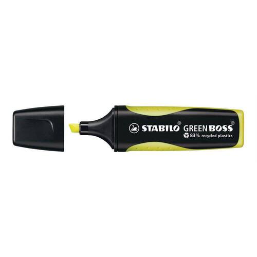 STABILO Textmarker Green Boss, Leuchtmarker, Leuchtstift, gelb, 2-5mm, Keilspitze, 1 Stück Artikelbild Secondary1 L