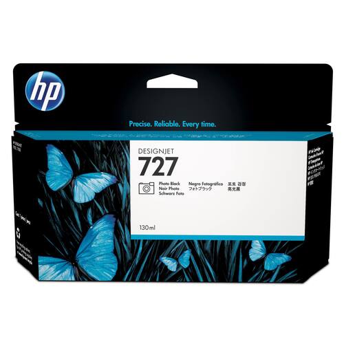 HP Original Tintenpatrone 727, B3P23A, Druckerpatrone, Fotoschwarz, 1 Stück Artikelbild