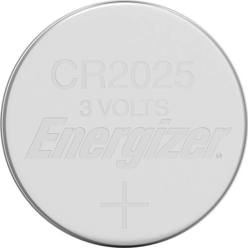 Energizer Knopfbatterie CR2025, 3V, 170 mAh, Knopfzelle, 2 Stück Artikelbild Secondary1 L