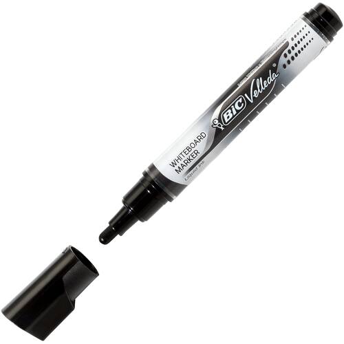 BiC Velleda Whiteboardpenna Velleda® stor kulspets, svart produktfoto