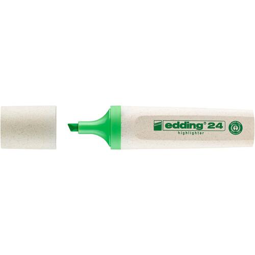 edding Textmarker 24 EcoLine, Keilspitze, 2-5 mm, grün Artikelbild