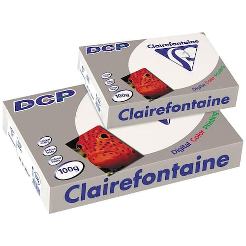 Clairefontaine Kopierpapier DCP, Multifunktionspapier, Druckerpapier, weiß, A4, 120g, 250 Blatt, 1 Packung Artikelbild Secondary1 L