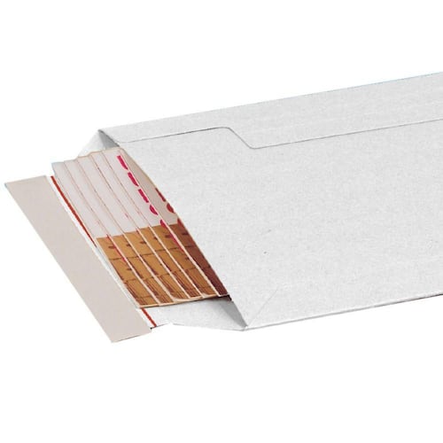 Pressel Karton-Versandtaschen aus Wellpappe, weiß, A4 Artikelbild