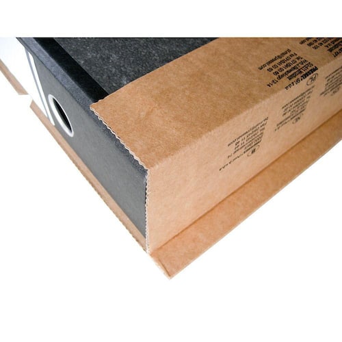 Pressel Ordnerversandbox mit Haftklebeverschluss, variable Füllhöhe, 320x290x40-80mm, Braun, 20 Stück Artikelbild Secondary2 L