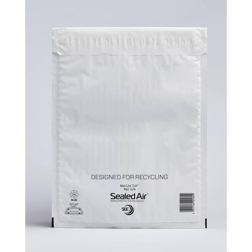 Mail Lite Tuff® Luftpolsterversandtasche reißfest, A4, 240x330 mm, weiß, 50 Stück pro Packung Artikelbild Secondary1 L