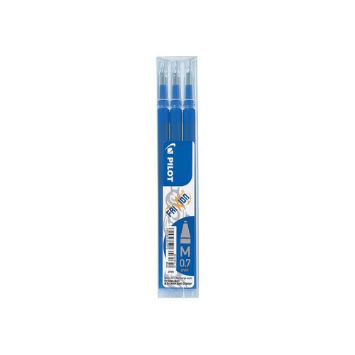 Pilot Tintenrollermine FriXion Ball/Clicker 0.7, Ersatzmine, radierbare Tinte, blau, 3er Set Artikelbild