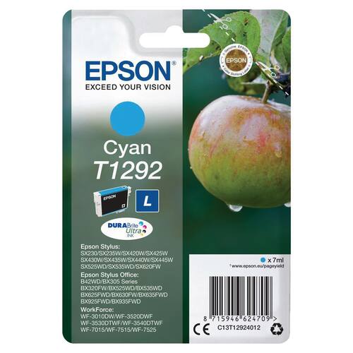 Epson Original Tintenpatrone T129240, Cyan Artikelbild