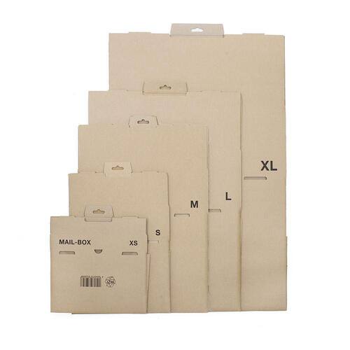Smartbox Pro Mailbox S, Versandkarton, braun, 249x175x79mm, 20 Stück pro Packung, 2 Packungen Artikelbild Secondary1 L
