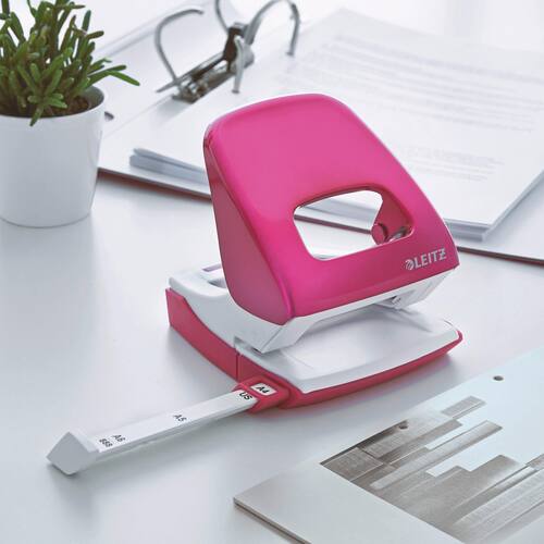 Leitz Locher 5508 WOW pink metallic, 1 Stück Artikelbild Secondary5 L