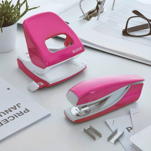 Leitz Locher 5508 WOW pink metallic, 1 Stück Artikelbild Secondary6 L