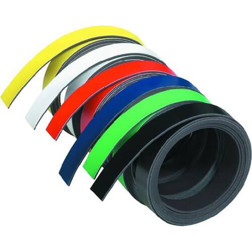 FRANKEN Magnetstreifen beschreibbar, rot, 1m x 20mm, 1 Stück Artikelbild Secondary1 L
