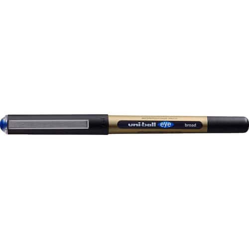 Uni-Ball Tintenkugelschreiber eye broad UB-150-10, mit Kappe, 0,65 mm, blau, 1 Stück Artikelbild Secondary1 L