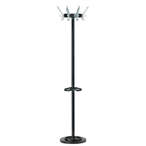 Unilux Garderobenständer Cypres, 8 Haken, 340x1700mm, schwarz, 1 Stück Artikelbild Secondary1 L