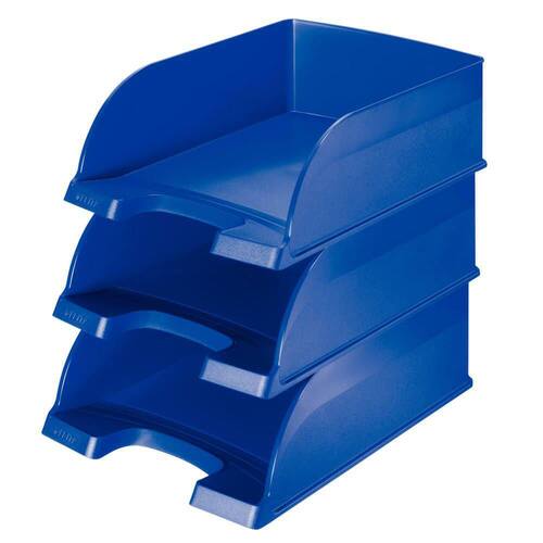 Leitz Briefkorb Jumbo Plus, Ablagekorb, frost, A4, 255x360x103mm, 1 Stück Artikelbild Secondary1 L