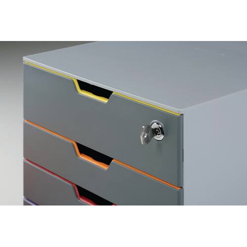 Durable Blankettbox Varicolor 4 Safe grå produktfoto Secondary2 L